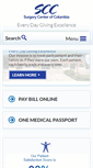 Mobile Screenshot of columbiasurgerycenter.com